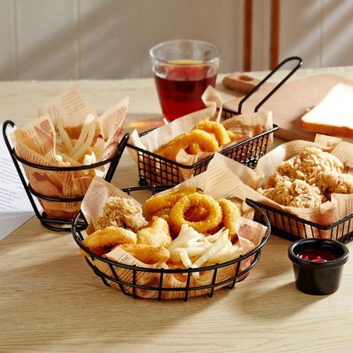 panier à frites en acier inoxydable pour aliments frits - vue 2 sur 14