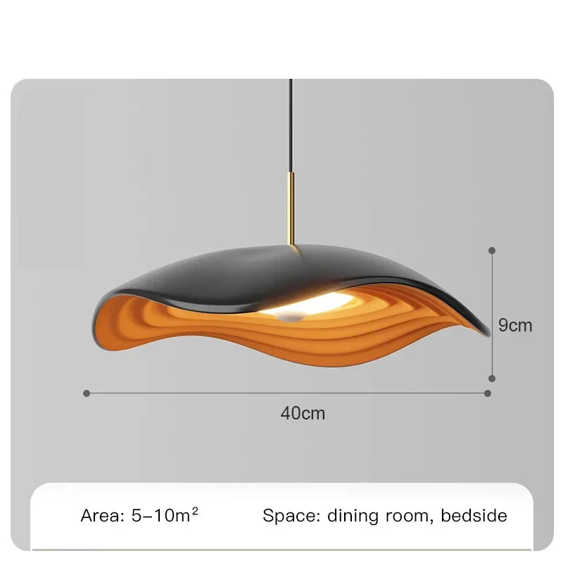 Italy Valentina Suspension Light Resin Pendant Lamp Celing Chandelier Hanging For Dining Room Kitchen Bar Bedroom Indoor - vue 8 sur 14