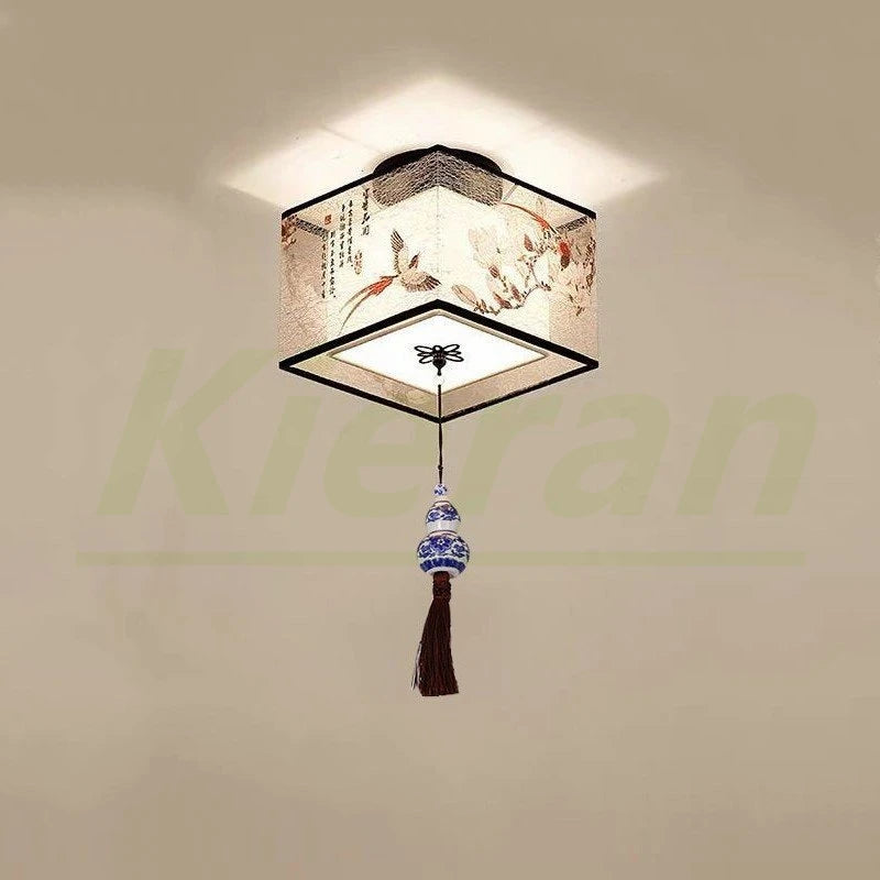 plafonnier led lotus oiseau moderne pour décoration hôtel - vue 10 sur 30