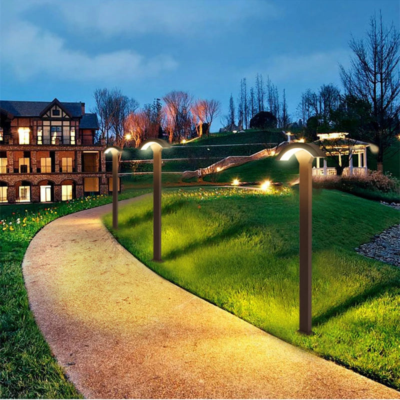 lampe led extérieure moderne pour jardin et cour - vue 5 sur 5