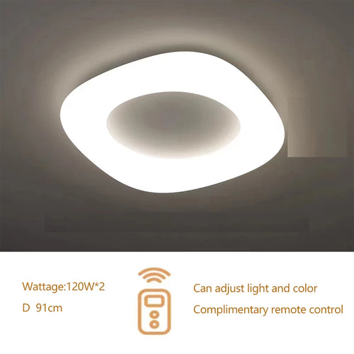 lustre led moderne intelligent pour décoration maison - vue 12 sur 18