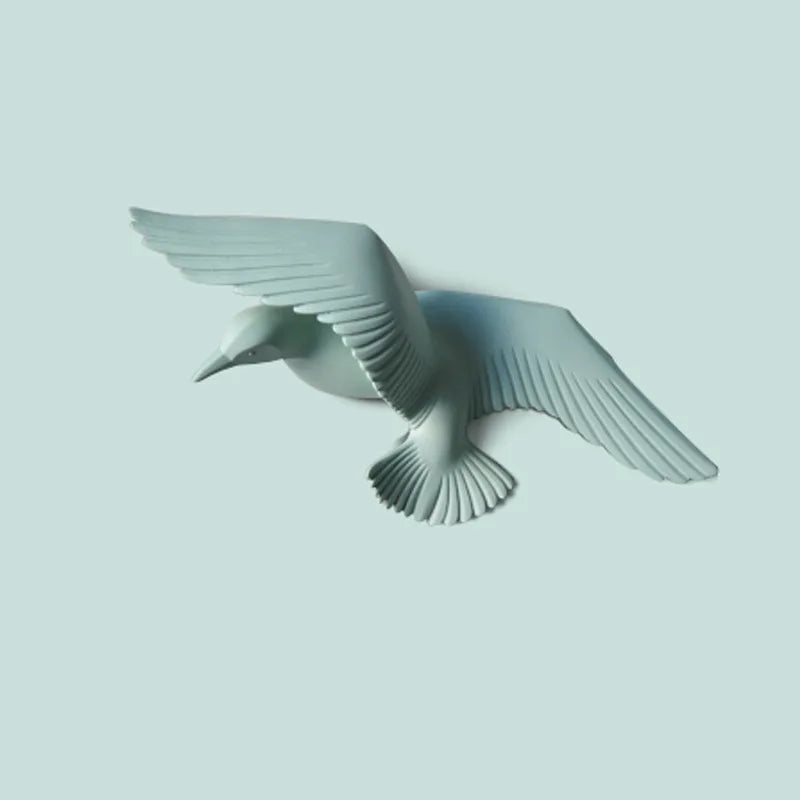 décoration murale créative en forme de mouette décoratif - vue 8 sur 36