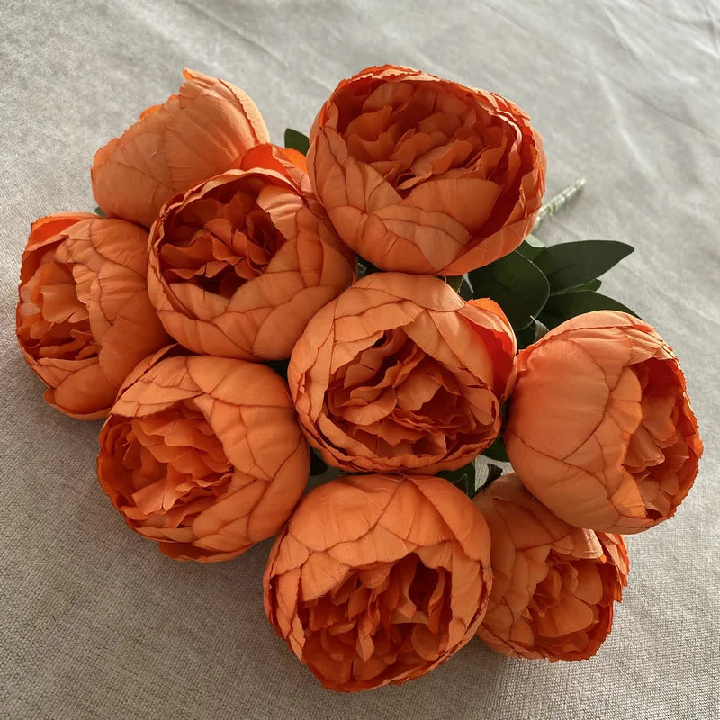 bouquet de pivoines artificielles pour mariage et décoration élégante - vue 20 sur 21