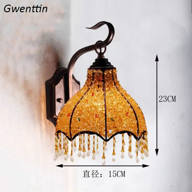 applique murale rétro bohème pour un intérieur cosy - vue 5 sur 15