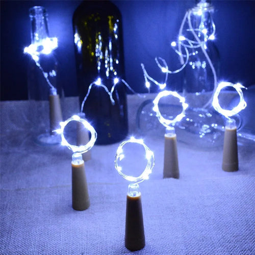 lot de 10 guirlandes lumineuses led pour décorations festives - vue 3 sur 8