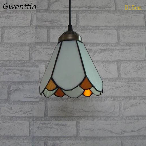 suspension tiffany méditerranéenne pour décoration intérieure élégante - vue 9 sur 9