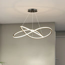 Lustre led arrondi pour décoration intérieure