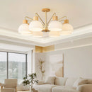 lustre en bois moderne pour décoration intérieure élégante et contemporaine