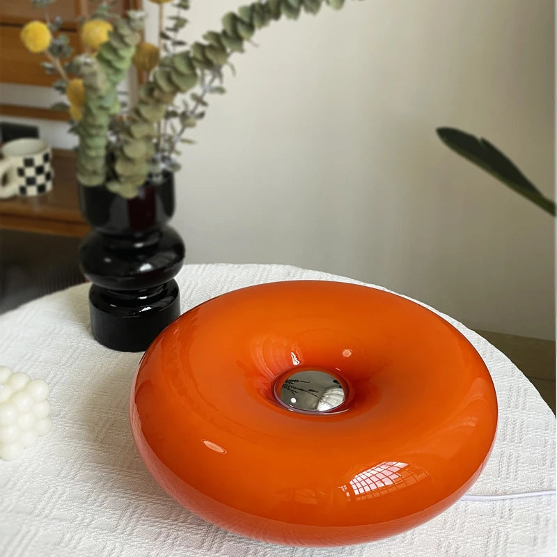 applique murale en verre avec motif beignet nordique - vue 6 sur 8