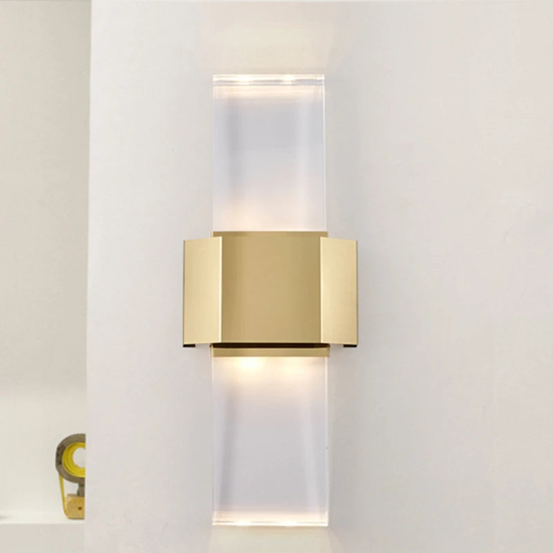 applique murale en cristal design moderne pour décoration intérieure