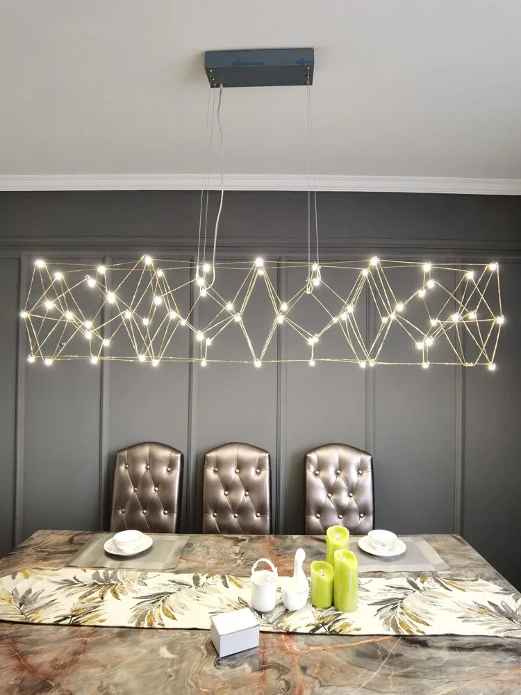 lustre de luxe mantianxing pour restaurant café et magasin - vue 3 sur 5