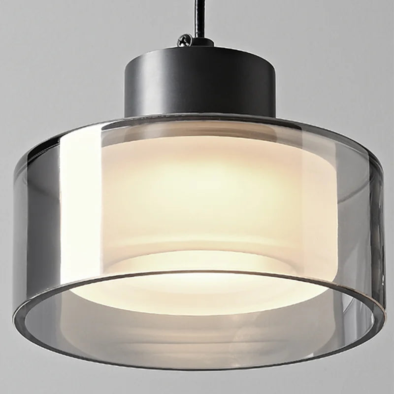 lustre de luxe en verre rond pour décoration rétro - vue 6 sur 6