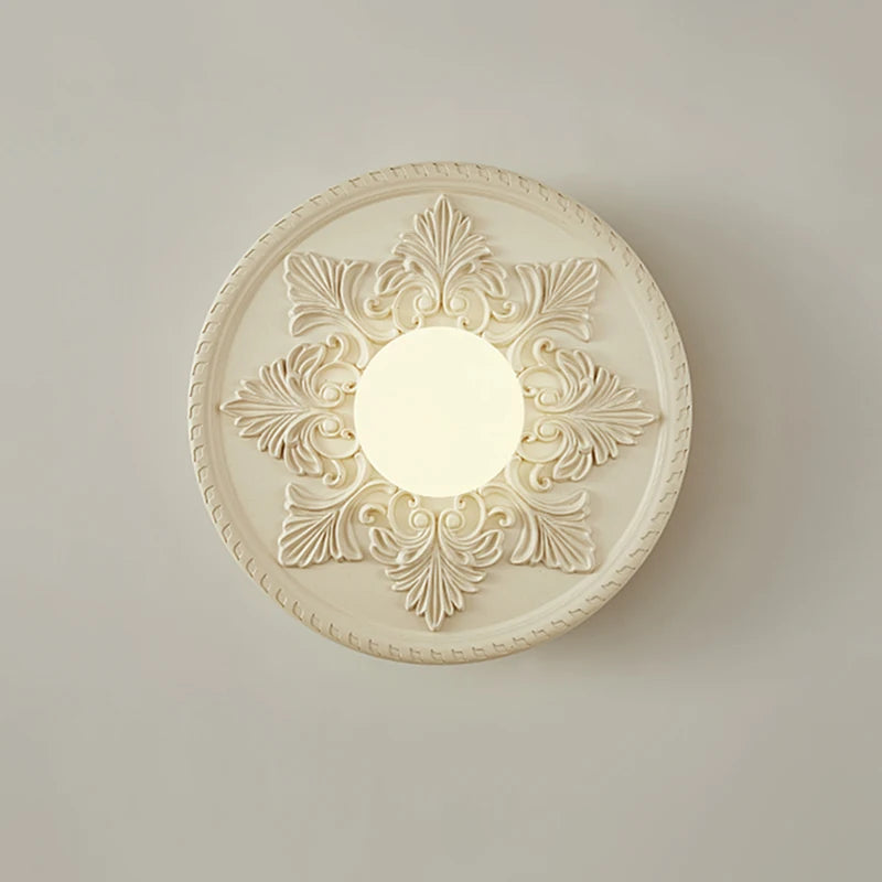 applique murale sculptée française éclairage de décoration classique