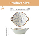 bols à riz japonais en porcelaine motif floral