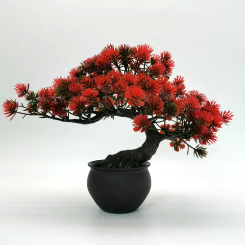 plantes artificielles bonsaï en pot décoratives pour intérieur et jardin - vue 6 sur 6