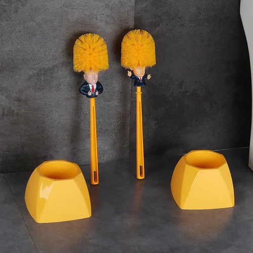 nettoyant créatif brosse ensemble pour toilettes et salle de bain - vue 2 sur 6