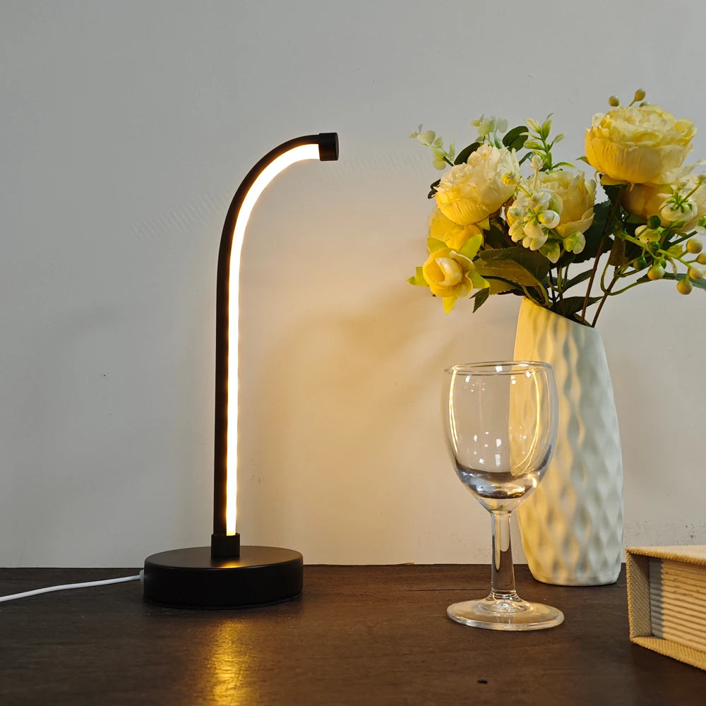 lampe de table led tactile ambiance réglable trois couleurs - vue 4 sur 7