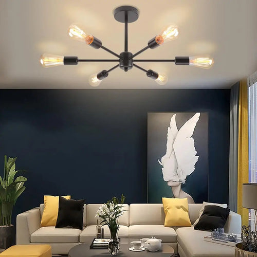 lustre led moderne pour un éclairage d'intérieur élégant - vue 2 sur 10
