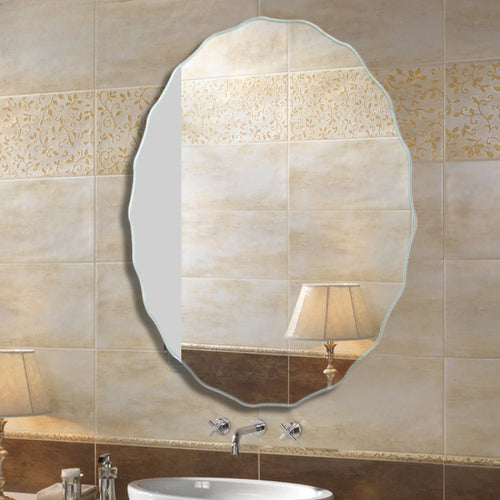 miroirs décoratifs ovales en macramé pour décoration intérieure - vue 3 sur 6