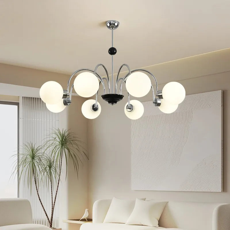 plafonnier led suspendu design nordique moderne élégant pour intérieur - vue 3 sur 15