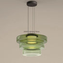 Lustre en verre minimaliste italien