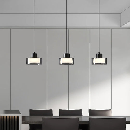 lustre de luxe en verre rond pour décoration rétro