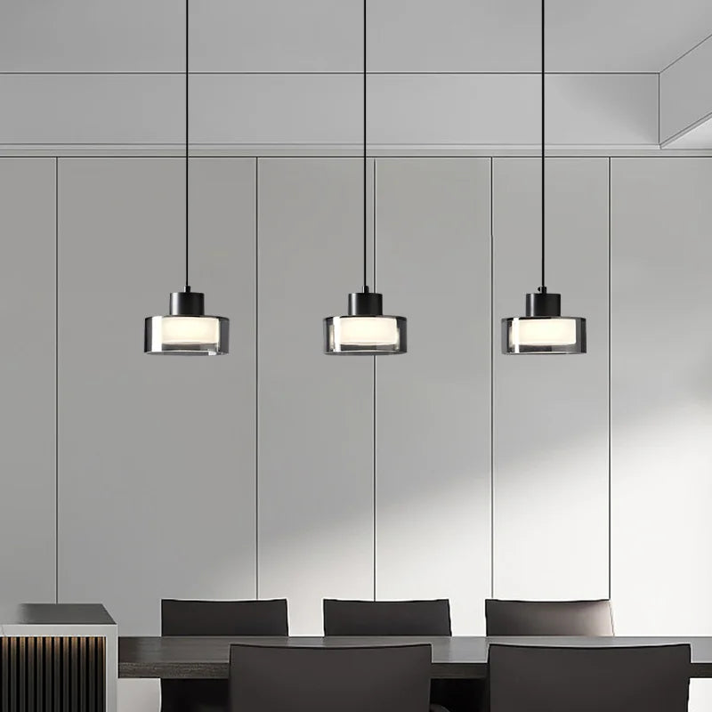 lustre de luxe en verre rond pour décoration rétro - vue 2 sur 6