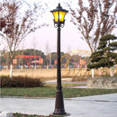 lampadaire de jardin rétro en aluminium antirouille étanche