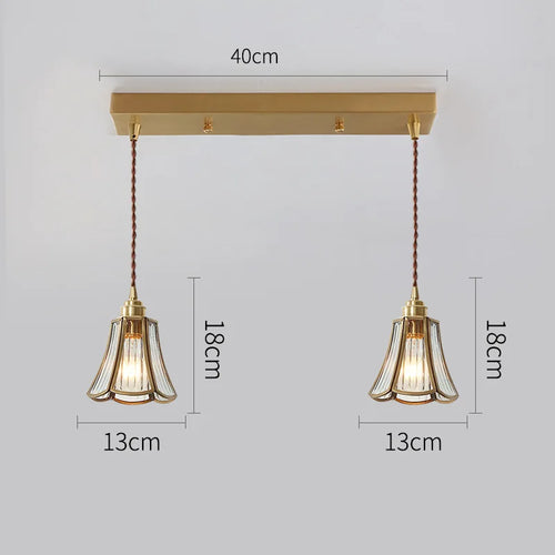 iwhd 2022 	 nordique verre led suspension luminaires cuivre moderne éclairage - vue 24 sur 24