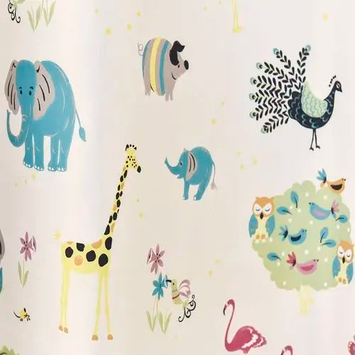 Rideau chambre enfant tulle animaux style européen