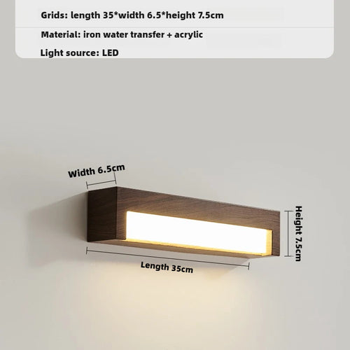 applique murale rétro à led pour intérieur moderne - vue 10 sur 10