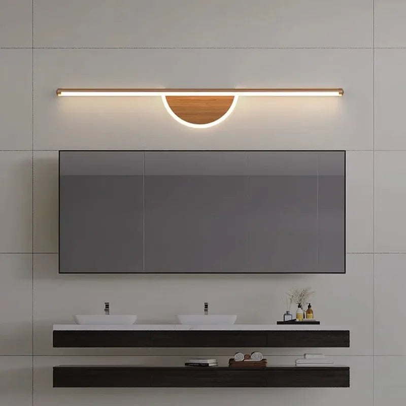 Applique murale longue nordique minimaliste LED