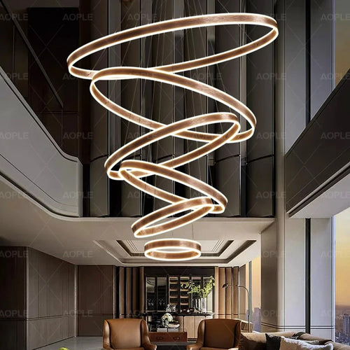 Décor à la maison moderne salle à manger lustre éclairage intérieur plafonnier suspension chambre lustre salon lumière - vue 2 sur 11