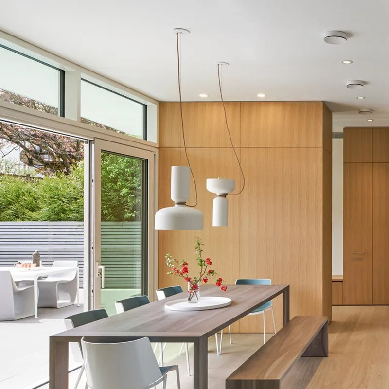 suspension à deux têtes design moderne pour intérieur - vue 4 sur 16