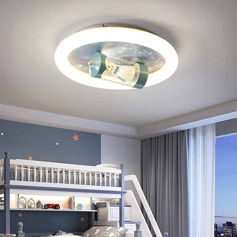 plafonnier led moderne pour un intérieur élégant et lumineux - vue 6 sur 7