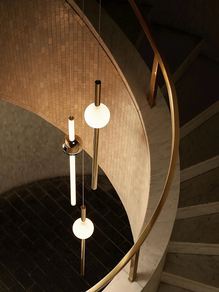 suspension led design pour décoration intérieure moderne - vue 3 sur 14