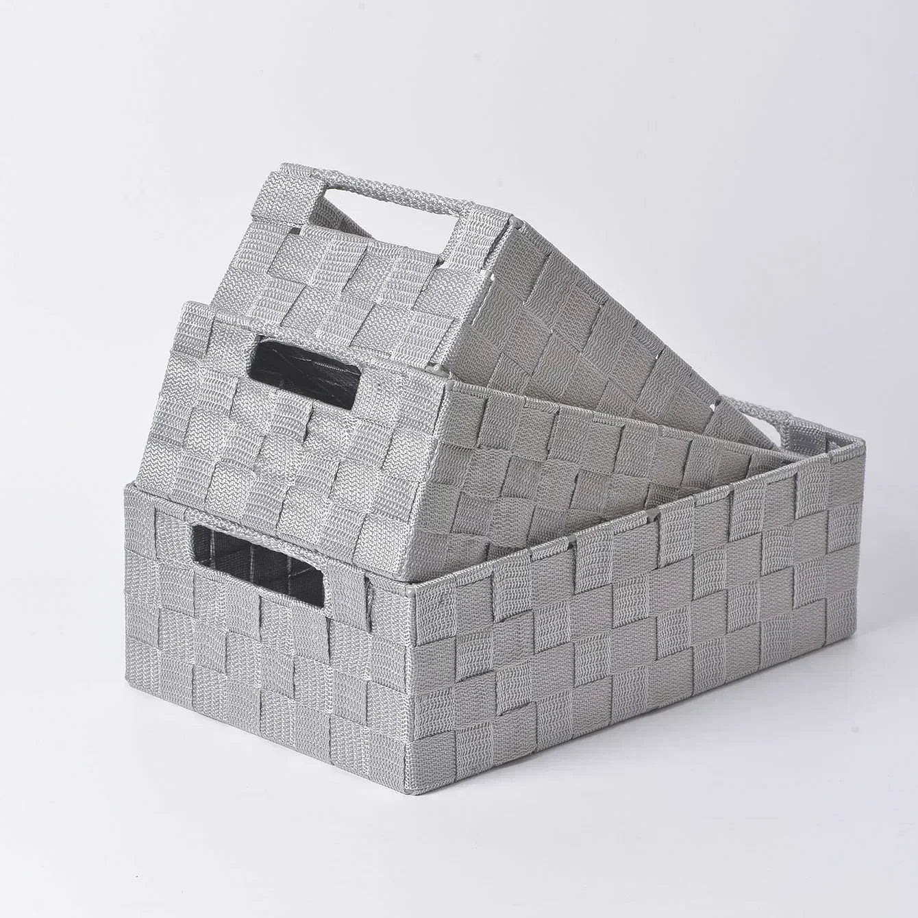 panier de rangement tissé simple et polyvalent pour divers objets - vue 6 sur 9