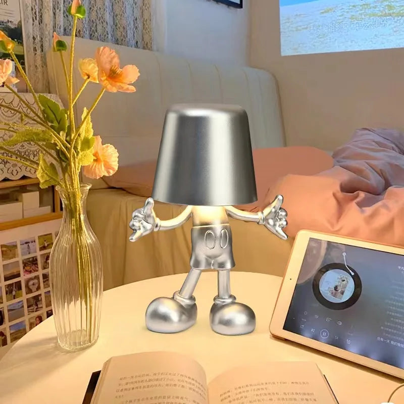lampe de bureau tactile veilleuse décorative pour cadeaux de noël - vue 3 sur 17