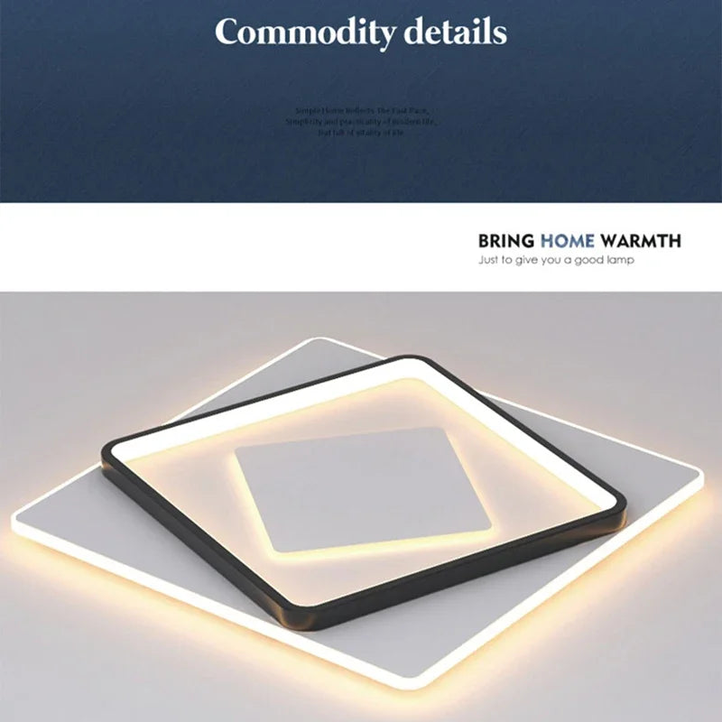 plafonnier led design pour décoration intérieure moderne - vue 8 sur 8