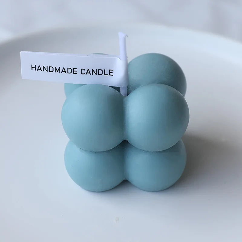 bougie parfumée cube en cire de soja pour décoration moderne - vue 7 sur 22