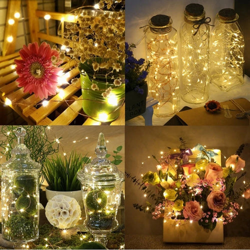 guirlande lumineuse led 300 leds décoration de fête mariage noël - vue 3 sur 14