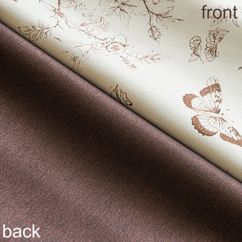 Rideau occultant papillons décoratif pour chambre enfant