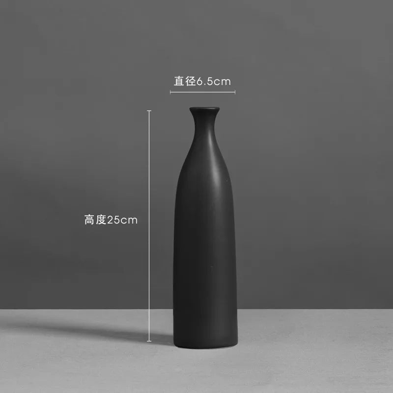 vase en céramique moderne pour décoration florale élégante - vue 12 sur 14