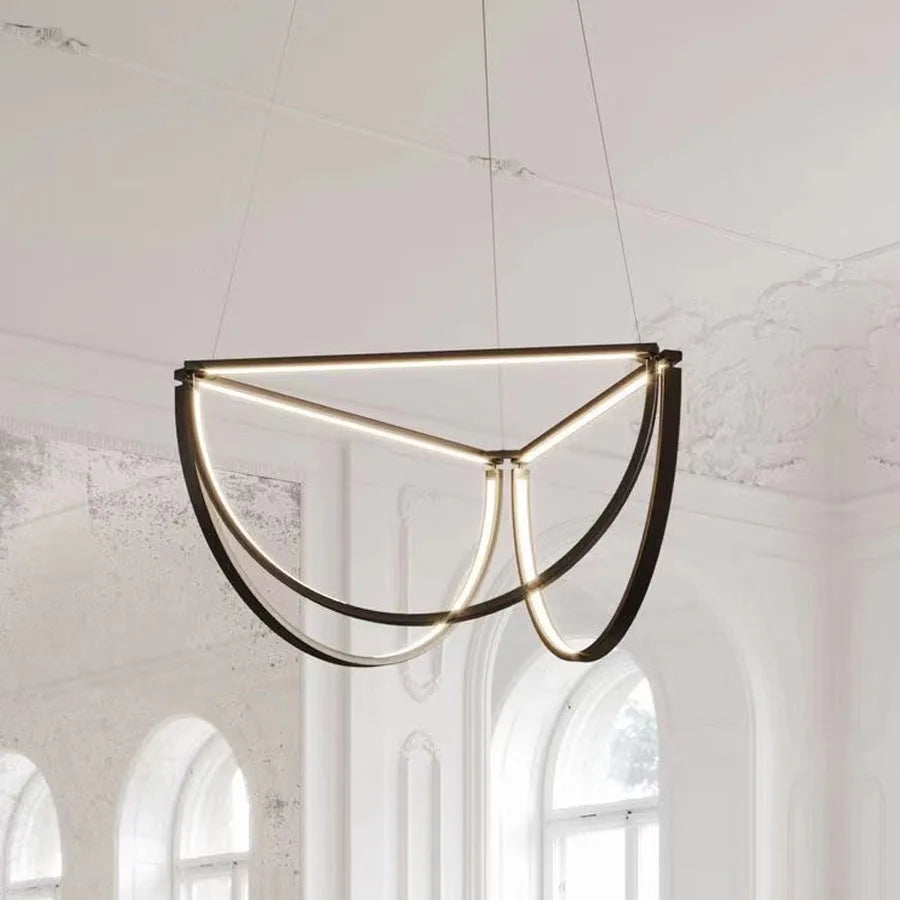 lustre minimaliste à intensité variable pour intérieur tendance - vue 6 sur 9