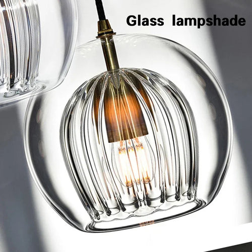 suspension en verre nordique moderne pour décoration intérieure - vue 6 sur 15