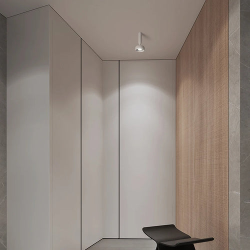 Plafonnier led minimaliste blanc/noir