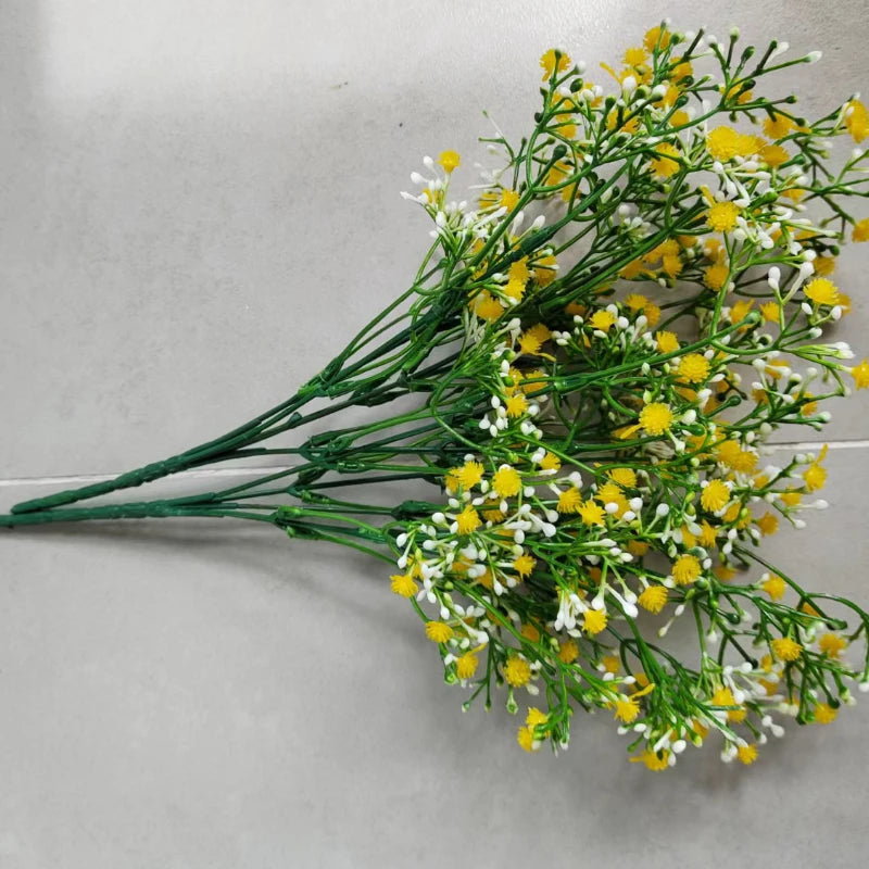 bouquets de gypsophile artificielle pour décoration intérieure et extérieure - vue 7 sur 15