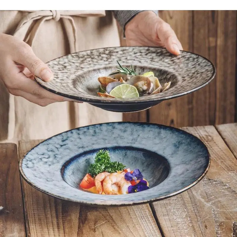 Assiettes ceramique polyvalentes style moderne restaurant sushi - vue 4 sur 7