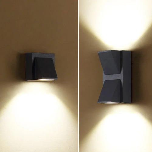applique murale led moderne étanche pour intérieur extérieur - vue 2 sur 8
