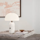 Lampe de table simple et luxueuse design salon chambre chevet lampe de table en verre champignon
